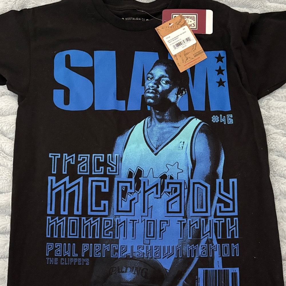 Mitchell & Ness Slam Tracy McGrady Graphic Tee